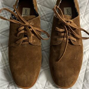 Ellen Degeneres Women’s Brown Perforated Flats